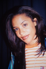 Aaliyah at the Tommy Hilfinger Fashion Show at Macy's NYC September 1997 © Barry Talesnick/ Retna Ltd. USA Processed with VSCO with c3 preset