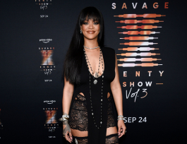 Mandatory Credit: Photo by Evan Agostini/Invision/AP/Shutterstock (12460089f)
Rihanna attends her Savage X Fenty Show Vol. 3 premiere, in New York
Rihanna Savage X Fenty Show Vol. 3 Premiere, New York, United States - 22 Sep 2021