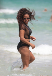 Singer Christina Milian showing off her curves in a black see-through one piece on the beach in Miami Beach.
<p>
Pictured: Christina Milian
<b>Ref: SPL1559009  190817  </b><br />
Picture by: FAMA PRESS / Splash News<br />
</p><p>
<b>Splash News and Pictures</b><br />
Los Angeles:	310-821-2666<br />
New York:	212-619-2666<br />
London:	870-934-2666<br />
photodesk@splashnews.com<br />
</p>