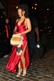 UK MAGS MIN FEE TO BE AGREED  EXCLUSIVE: Rihanna is red hot this evening as she steps out for dinner at Carbone.
<p>
Pictured: Rihanna
<b>Ref: SPL1368991  061016   EXCLUSIVE</b><br />
Picture by: Splash News<br />
</p><p>
<b>Splash News and Pictures</b><br />
Los Angeles:	310-821-2666<br />
New York:	212-619-2666<br />
London:	870-934-2666<br />
photodesk@splashnews.com<br />
</p>