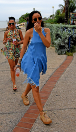 EXCLUSIVE: **PREMIUM RATES APPLY** Rihanna spotted on the boardwalk in bridgetown Barbados
<p>
Pictured: Rihanna
<b>Ref: SPL1200962  271215   EXCLUSIVE</b><br />
Picture by: Charlie Pitt/246Paps/Splash News<br />
</p><p>
<b>Splash News and Pictures</b><br />
Los Angeles:	310-821-2666<br />
New York:	212-619-2666<br />
London:	870-934-2666<br />
photodesk@splashnews.com<br />
</p>