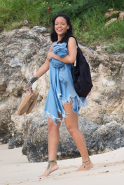 EXCLUSIVE: **PREMIUM RATES APPLY** December 26th 2015: Rihanna seen leaving her villa with a friend to go to pirate ship for a party in Barbados.
<p>
Pictured: Rihanna
<b>Ref: SPL1200873  271215   EXCLUSIVE</b><br />
Picture by: Splash News<br />
</p><p>
<b>Splash News and Pictures</b><br />
Los Angeles:	310-821-2666<br />
New York:	212-619-2666<br />
London:	870-934-2666<br />
photodesk@splashnews.com<br />
</p>