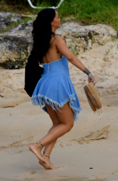 EXCLUSIVE: **PREMIUM RATES APPLY** Rihanna Spotted on the beach in Barbados
<p>
Pictured: Rihanna
<b>Ref: SPL1200875  271215   EXCLUSIVE</b><br />
Picture by: Charlie Pitt/246Paps/Splash News<br />
</p><p>
<b>Splash News and Pictures</b><br />
Los Angeles:	310-821-2666<br />
New York:	212-619-2666<br />
London:	870-934-2666<br />
photodesk@splashnews.com<br />
</p>