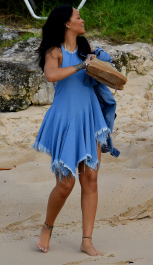 EXCLUSIVE: **PREMIUM RATES APPLY** Rihanna Spotted on the beach in Barbados
<p>
Pictured: Rihanna
<b>Ref: SPL1200875  271215   EXCLUSIVE</b><br />
Picture by: Charlie Pitt/246Paps/Splash News<br />
</p><p>
<b>Splash News and Pictures</b><br />
Los Angeles:	310-821-2666<br />
New York:	212-619-2666<br />
London:	870-934-2666<br />
photodesk@splashnews.com<br />
</p>