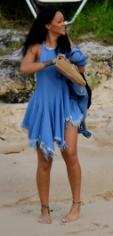 EXCLUSIVE: **PREMIUM RATES APPLY** Rihanna Spotted on the beach in Barbados
<p>
Pictured: Rihanna
<b>Ref: SPL1200875  271215   EXCLUSIVE</b><br />
Picture by: Charlie Pitt/246Paps/Splash News<br />
</p><p>
<b>Splash News and Pictures</b><br />
Los Angeles:	310-821-2666<br />
New York:	212-619-2666<br />
London:	870-934-2666<br />
photodesk@splashnews.com<br />
</p>