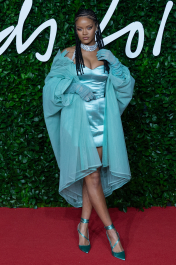 Rihanna attending the Fashion Awards 2019 at the Royal Albert Hall in London, England on December 02, 2019. Photo by AuroreMarechal/ABACAPRESS.COM