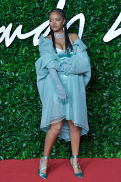 Rihanna attending the Fashion Awards 2019 at the Royal Albert Hall in London, England on December 02, 2019. Photo by AuroreMarechal/ABACAPRESS.COM