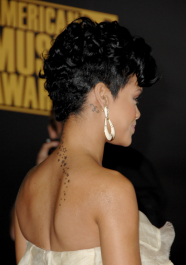 LOS ANGELES, CA - NOVEMBER 23:  Singer Rihanna arrives at the 2008 American Music Awards held at Nokia Theatre L.A. LIVE on November 23, 2008 in Los Angeles, California.  (Photo by Steve Granitz/WireImage)