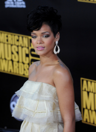 Mandatory Credit: Photo by Jim Ruymen/UPI/Shutterstock (12290491bd)
Singer Rihanna arrives at the 2008 American Music Awards in Los Angeles on November 23, 2008.
American Music Awards in La, Los Angeles, California - 24 Nov 2008