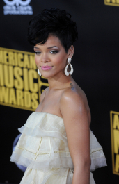 Mandatory Credit: Photo by Jim Ruymen/UPI/Shutterstock (12290491ae)
Singer Rihanna arrives at the 2008 American Music Awards in Los Angeles on November 23, 2008.
American Music Awards in La, Los Angeles, California - 24 Nov 2008