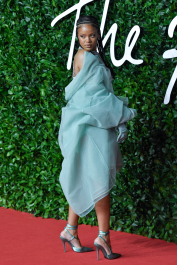 Rihanna attending the Fashion Awards 2019 at the Royal Albert Hall in London, England on December 02, 2019. Photo by AuroreMarechal/ABACAPRESS.COM