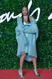 Rihanna attending the Fashion Awards 2019 at the Royal Albert Hall in London, England on December 02, 2019. Photo by AuroreMarechal/ABACAPRESS.COM