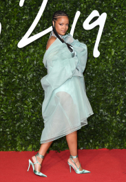 LONDON, ENGLAND - DECEMBER 02: Rihanna attends The Fashion Awards 2019 at the Royal Albert Hall on December 02, 2019 in London, England. (Photo by Karwai Tang/WireImage)