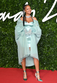 LONDON, ENGLAND - DECEMBER 02: Rihanna attends The Fashion Awards 2019 at the Royal Albert Hall on December 02, 2019 in London, England. (Photo by Karwai Tang/WireImage)