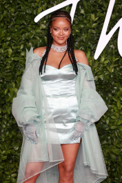 December 2, 2019, London, United Kingdom: Rihanna attends The Fashion Awards held at Royal Albert Hall in London. (Credit Image: © Fred Duval/SOPA Images via ZUMA Press Wire)(Credit ALL Usage: