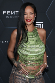 Mandatory Credit: Photo by John Salangsang/Shutterstock (12800782cc)
Rihanna
Fenty Beauty and Fenty Skin photocall, Los Angeles, California, USA - 11 Feb 2022