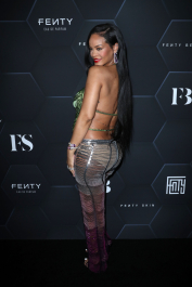 Mandatory Credit: Photo by Matt Baron/Shutterstock (12800783cp)
Rihanna
Fenty Beauty and Fenty Skin photocall, Los Angeles, California, USA - 11 Feb 2022