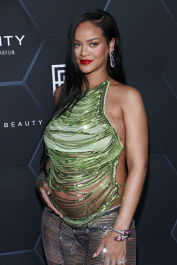 Mandatory Credit: Photo by John Salangsang/Shutterstock (12800782fr)
Rihanna
Fenty Beauty and Fenty Skin photocall, Los Angeles, California, USA - 11 Feb 2022