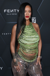 Mandatory Credit: Photo by John Salangsang/Shutterstock (12800782fh)
Rihanna
Fenty Beauty and Fenty Skin photocall, Los Angeles, California, USA - 11 Feb 2022