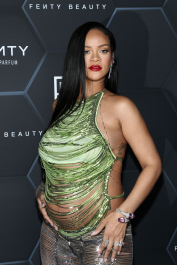 Mandatory Credit: Photo by John Salangsang/Shutterstock (12800782hr)
Rihanna
Fenty Beauty and Fenty Skin photocall, Los Angeles, California, USA - 11 Feb 2022