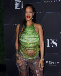 Mandatory Credit: Photo by Diggzy/Shutterstock (12801599am)
Rihanna
Fenty Beauty and Fenty Skin photocall, Los Angeles, California, USA - 11 Feb 2022