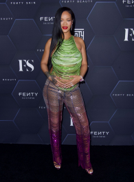 Mandatory Credit: Photo by Diggzy/Shutterstock (12801599ap)
Rihanna
Fenty Beauty and Fenty Skin photocall, Los Angeles, California, USA - 11 Feb 2022