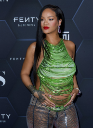 Mandatory Credit: Photo by Diggzy/Shutterstock (12801599ar)
Rihanna
Fenty Beauty and Fenty Skin photocall, Los Angeles, California, USA - 11 Feb 2022