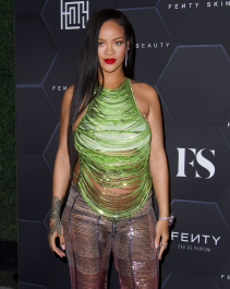 Mandatory Credit: Photo by Diggzy/Shutterstock (12801599aj)
Rihanna
Fenty Beauty and Fenty Skin photocall, Los Angeles, California, USA - 11 Feb 2022
