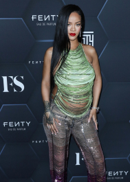 Hollywood, CA  - Fenty Beauty And Fenty Skin Celebration Hosted By Rihanna held at Goya Studios in Hollywood.  Pictured: Rihanna, Robyn Rihanna Fenty NH  BACKGRID USA 11 FEBRUARY 2022  BYLINE MUST READ: Image Press / BACKGRID  USA: +1 310 798 9111 / usasales@backgrid.com  UK: +44 208 344 2007 / uksales@backgrid.com  *UK Clients - Pictures Containing Children
Please Pixelate Face Prior To Publication*