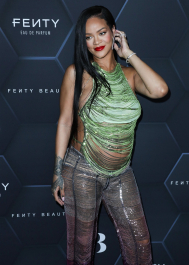 Hollywood, CA  - Fenty Beauty And Fenty Skin Celebration Hosted By Rihanna held at Goya Studios in Hollywood.  Pictured: Rihanna, Robyn Rihanna Fenty NH  BACKGRID USA 11 FEBRUARY 2022  BYLINE MUST READ: Image Press / BACKGRID  USA: +1 310 798 9111 / usasales@backgrid.com  UK: +44 208 344 2007 / uksales@backgrid.com  *UK Clients - Pictures Containing Children
Please Pixelate Face Prior To Publication*