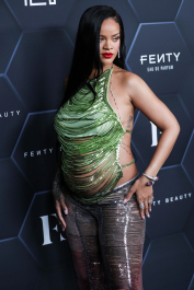 Hollywood, CA  - Fenty Beauty And Fenty Skin Celebration Hosted By Rihanna held at Goya Studios in Hollywood.  Pictured: Rihanna, Robyn Rihanna Fenty NH  BACKGRID USA 11 FEBRUARY 2022  BYLINE MUST READ: Image Press / BACKGRID  USA: +1 310 798 9111 / usasales@backgrid.com  UK: +44 208 344 2007 / uksales@backgrid.com  *UK Clients - Pictures Containing Children
Please Pixelate Face Prior To Publication*