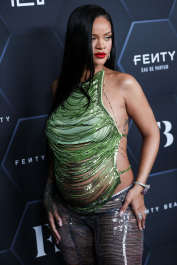 Hollywood, CA  - Fenty Beauty And Fenty Skin Celebration Hosted By Rihanna held at Goya Studios in Hollywood.  Pictured: Rihanna, Robyn Rihanna Fenty NH  BACKGRID USA 11 FEBRUARY 2022  BYLINE MUST READ: Image Press / BACKGRID  USA: +1 310 798 9111 / usasales@backgrid.com  UK: +44 208 344 2007 / uksales@backgrid.com  *UK Clients - Pictures Containing Children
Please Pixelate Face Prior To Publication*