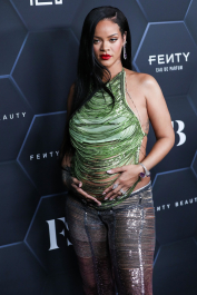 Hollywood, CA  - Fenty Beauty And Fenty Skin Celebration Hosted By Rihanna held at Goya Studios in Hollywood.  Pictured: Rihanna, Robyn Rihanna Fenty NH  BACKGRID USA 11 FEBRUARY 2022  BYLINE MUST READ: Image Press / BACKGRID  USA: +1 310 798 9111 / usasales@backgrid.com  UK: +44 208 344 2007 / uksales@backgrid.com  *UK Clients - Pictures Containing Children
Please Pixelate Face Prior To Publication*