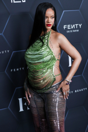 HOLLYWOOD, LOS ANGELES, CALIFORNIA, USA - FEBRUARY 11: Fenty Beauty And Fenty Skin Celebration Hosted By Rihanna held at Goya Studios on February 11, 2022 in Hollywood, Los Angeles, California, United States. (Photo by Xavier Collin/Image Press Agency)  Pictured: A$AP Rocky,ASAP Rocky,Rakim Athelaston Mayers,Rihanna,Robyn Rihanna Fenty NH
Ref: SPL5289286 110222 NON-EXCLUSIVE
Picture by: Xavier Collin/Image Press Agency/Splash News / SplashNews.com  Splash News and Pictures
USA: +1 310-525-5808
London: +44 (0)20 8126 1009
Berlin: +49 175 3764 166
photodesk@splashnews.com  World Rights, No Austria Rights, No Germany Rights, No Italy Rights, No Switzerland Rights