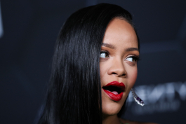 HOLLYWOOD, LOS ANGELES, CALIFORNIA, USA - FEBRUARY 11: Fenty Beauty And Fenty Skin Celebration Hosted By Rihanna held at Goya Studios on February 11, 2022 in Hollywood, Los Angeles, California, United States. (Photo by Xavier Collin/Image Press Agency)  Pictured: A$AP Rocky,ASAP Rocky,Rakim Athelaston Mayers,Rihanna,Robyn Rihanna Fenty NH
Ref: SPL5289286 110222 NON-EXCLUSIVE
Picture by: Xavier Collin/Image Press Agency/Splash News / SplashNews.com  Splash News and Pictures
USA: +1 310-525-5808
London: +44 (0)20 8126 1009
Berlin: +49 175 3764 166
photodesk@splashnews.com  World Rights, No Austria Rights, No Germany Rights, No Italy Rights, No Switzerland Rights