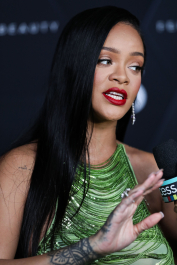 HOLLYWOOD, LOS ANGELES, CALIFORNIA, USA - FEBRUARY 11: Fenty Beauty And Fenty Skin Celebration Hosted By Rihanna held at Goya Studios on February 11, 2022 in Hollywood, Los Angeles, California, United States. (Photo by Xavier Collin/Image Press Agency)  Pictured: A$AP Rocky,ASAP Rocky,Rakim Athelaston Mayers,Rihanna,Robyn Rihanna Fenty NH
Ref: SPL5289286 110222 NON-EXCLUSIVE
Picture by: Xavier Collin/Image Press Agency/Splash News / SplashNews.com  Splash News and Pictures
USA: +1 310-525-5808
London: +44 (0)20 8126 1009
Berlin: +49 175 3764 166
photodesk@splashnews.com  World Rights, No Austria Rights, No Germany Rights, No Italy Rights, No Switzerland Rights