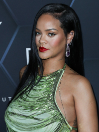 Hollywood, CA  - Fenty Beauty And Fenty Skin Celebration Hosted By Rihanna held at Goya Studios in Hollywood.  Pictured: Rihanna, Robyn Rihanna Fenty NH  BACKGRID USA 11 FEBRUARY 2022  BYLINE MUST READ: Image Press / BACKGRID  USA: +1 310 798 9111 / usasales@backgrid.com  UK: +44 208 344 2007 / uksales@backgrid.com  *UK Clients - Pictures Containing Children
Please Pixelate Face Prior To Publication*