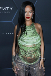 Hollywood, CA  - Fenty Beauty And Fenty Skin Celebration Hosted By Rihanna held at Goya Studios in Hollywood.  Pictured: Rihanna, Robyn Rihanna Fenty NH  BACKGRID USA 11 FEBRUARY 2022  BYLINE MUST READ: Image Press / BACKGRID  USA: +1 310 798 9111 / usasales@backgrid.com  UK: +44 208 344 2007 / uksales@backgrid.com  *UK Clients - Pictures Containing Children
Please Pixelate Face Prior To Publication*