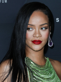 Hollywood, CA  - Fenty Beauty And Fenty Skin Celebration Hosted By Rihanna held at Goya Studios in Hollywood.  Pictured: Rihanna, Robyn Rihanna Fenty NH  BACKGRID USA 11 FEBRUARY 2022  BYLINE MUST READ: Image Press / BACKGRID  USA: +1 310 798 9111 / usasales@backgrid.com  UK: +44 208 344 2007 / uksales@backgrid.com  *UK Clients - Pictures Containing Children
Please Pixelate Face Prior To Publication*