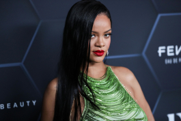 Hollywood, CA  - Fenty Beauty And Fenty Skin Celebration Hosted By Rihanna held at Goya Studios in Hollywood.  Pictured: Rihanna, Robyn Rihanna Fenty NH  BACKGRID USA 11 FEBRUARY 2022  BYLINE MUST READ: Image Press / BACKGRID  USA: +1 310 798 9111 / usasales@backgrid.com  UK: +44 208 344 2007 / uksales@backgrid.com  *UK Clients - Pictures Containing Children
Please Pixelate Face Prior To Publication*