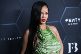 Hollywood, CA  - Fenty Beauty And Fenty Skin Celebration Hosted By Rihanna held at Goya Studios in Hollywood.  Pictured: Rihanna, Robyn Rihanna Fenty NH  BACKGRID USA 11 FEBRUARY 2022  BYLINE MUST READ: Image Press / BACKGRID  USA: +1 310 798 9111 / usasales@backgrid.com  UK: +44 208 344 2007 / uksales@backgrid.com  *UK Clients - Pictures Containing Children
Please Pixelate Face Prior To Publication*