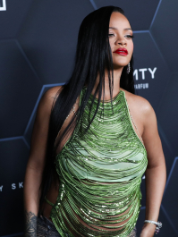 Hollywood, CA  - Fenty Beauty And Fenty Skin Celebration Hosted By Rihanna held at Goya Studios in Hollywood.  Pictured: Rihanna, Robyn Rihanna Fenty NH  BACKGRID USA 11 FEBRUARY 2022  BYLINE MUST READ: Image Press / BACKGRID  USA: +1 310 798 9111 / usasales@backgrid.com  UK: +44 208 344 2007 / uksales@backgrid.com  *UK Clients - Pictures Containing Children
Please Pixelate Face Prior To Publication*