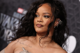 Mandatory Credit: Photo by John Salangsang/Shutterstock (13499847jv)
Rihanna
'Wakanda Forever' premiere, Arrivals, Los Angeles, California, USA - 26 Oct 2022