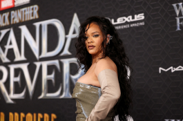 Singer Rihanna attends a premiere for the film Black Panther: Wakanda Forever in Los Angeles, California, U.S., October 26, 2022.  REUTERS/Mario Anzuoni