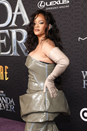 Mandatory Credit: Photo by John Salangsang/Shutterstock (13499847va)
Rihanna
'Wakanda Forever' premiere, Arrivals, Los Angeles, California, USA - 26 Oct 2022