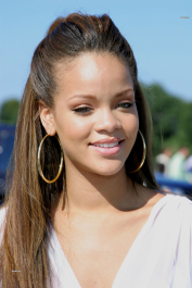 Celebrity guests attend week 2 of the 2005 Mercedes-Benz Polo Challenge at the Bridgehampton Polo Club in Bridgehampton, New York, on July 23rd, 2005. This weeks festivities were sponsored by the Island of Barbados and hosted by, Barbados born recording artist, Rihanna.
Photo by: Darbe Rotach/Abaca Press
(pictured: Rihanna)© ABACA 21857 - REPORTERS