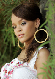 ST. MICHAEL, BARBADOS - APRIL 22: Rihanna poses for a portrait before a party to celebrate the release of her new album "A Girl Like Me" on April 22, 2006 in her hometown of St. Michael, Barbados.  (Photo by Scott Gries/Getty Images for Universal Music)